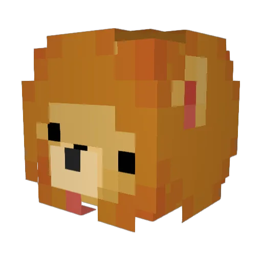 HomelessComposer Minecraft avatar head, 3D render