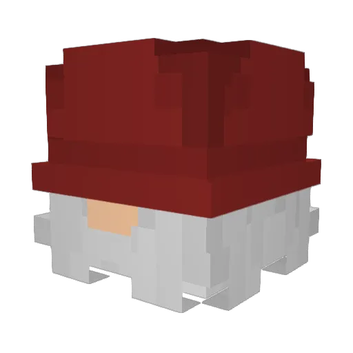 HomelessVines Minecraft avatar head, 3D render