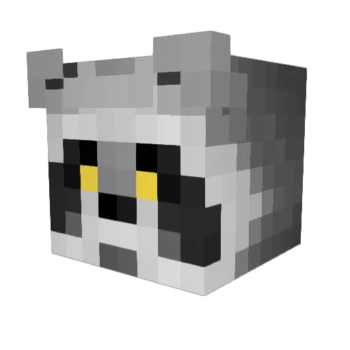 Homelesshero333 Minecraft avatar head, 3D render