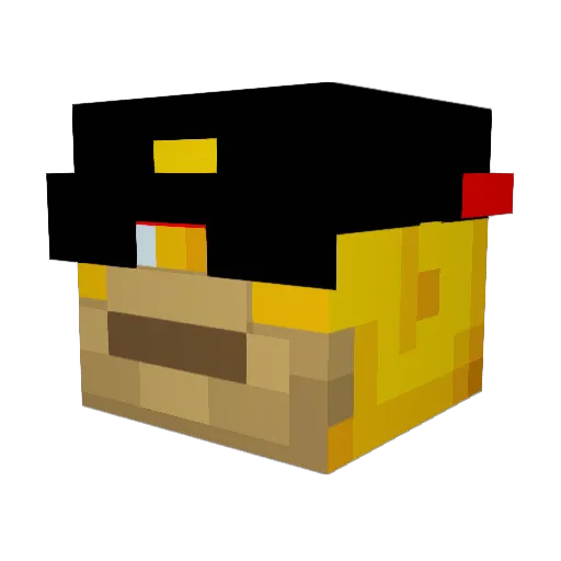 Homer_Dohboy Minecraft avatar head, 3D render