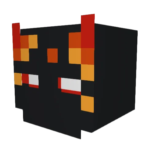 Homerun2016 Minecraft avatar head, 3D render