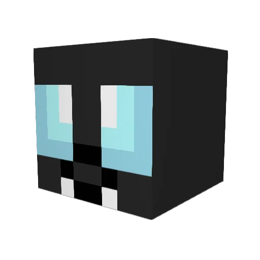 Homeslice20x6 Minecraft avatar head, 3D render