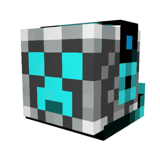 HomeyJames Minecraft avatar head, 3D render