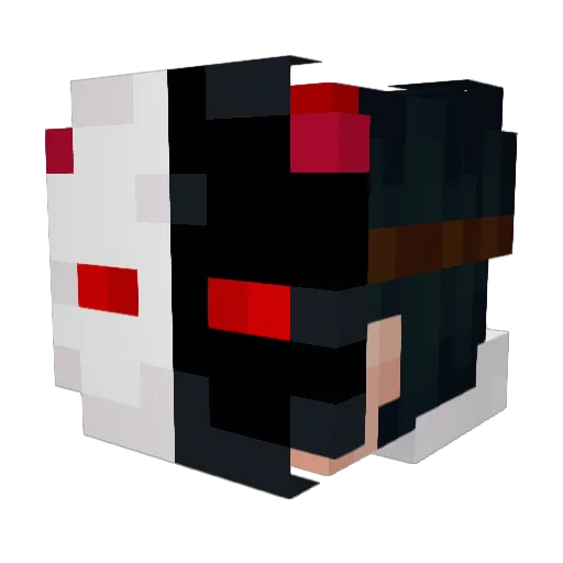 Homie_C4t Minecraft avatar head, 3D render