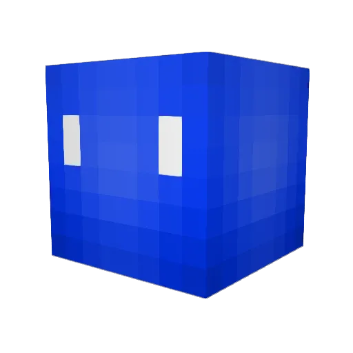 HondaCivic2 Minecraft avatar head, 3D render