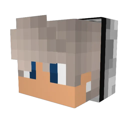 Hondas2kdream Minecraft avatar head, 3D render