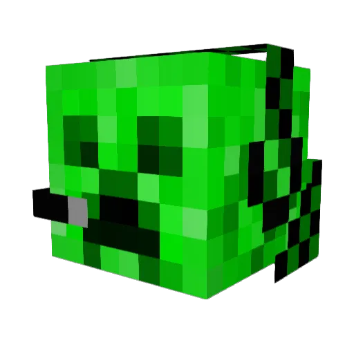 Hondo2002 Minecraft avatar head, 3D render