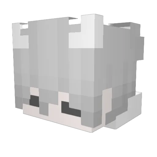 Hone4t Minecraft avatar head, 3D render