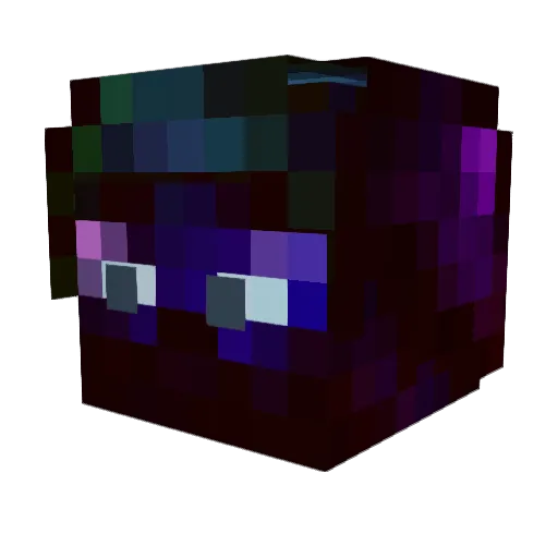 HonestTM Minecraft avatar head, 3D render