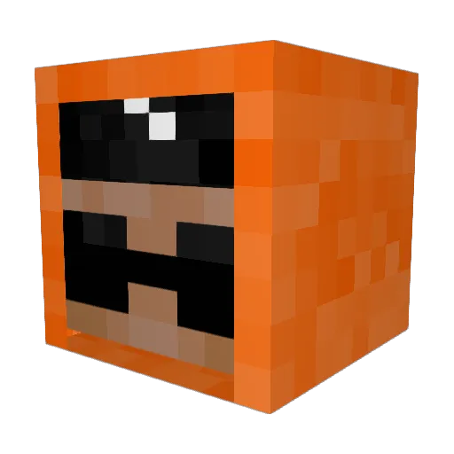 HoneyNutCheerioo Minecraft avatar head, 3D render