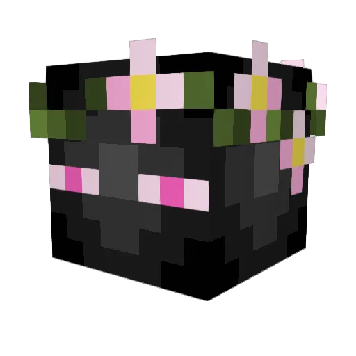 Honeybeesydney Minecraft avatar head, 3D render