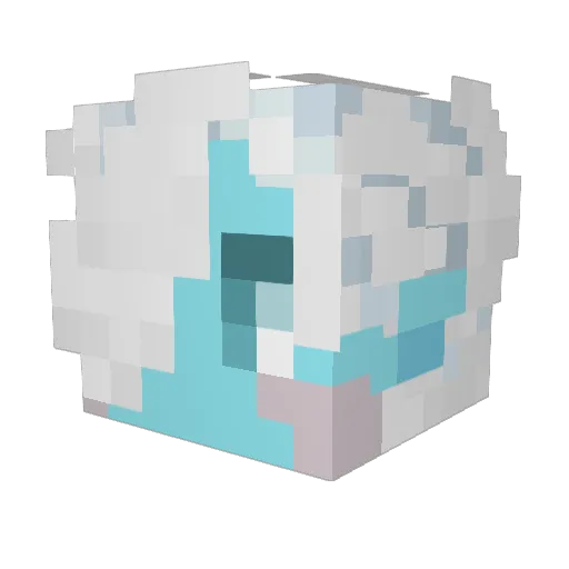 HoneysDreams Minecraft avatar head, 3D render