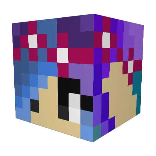Honigbiene2101 Minecraft avatar head, 3D render
