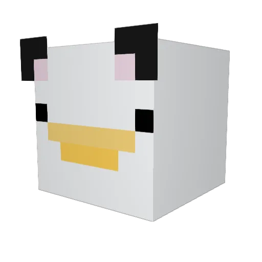 HonkHONK7159 Minecraft avatar head, 3D render