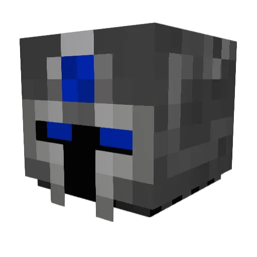 Honkeetonk Minecraft avatar head, 3D render