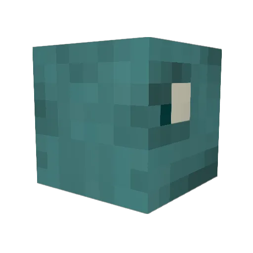 Honkychonky Minecraft avatar head, 3D render