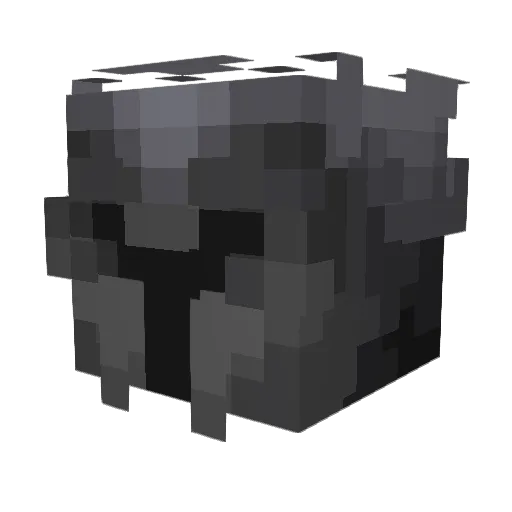 HonningogSlim Minecraft avatar head, 3D render