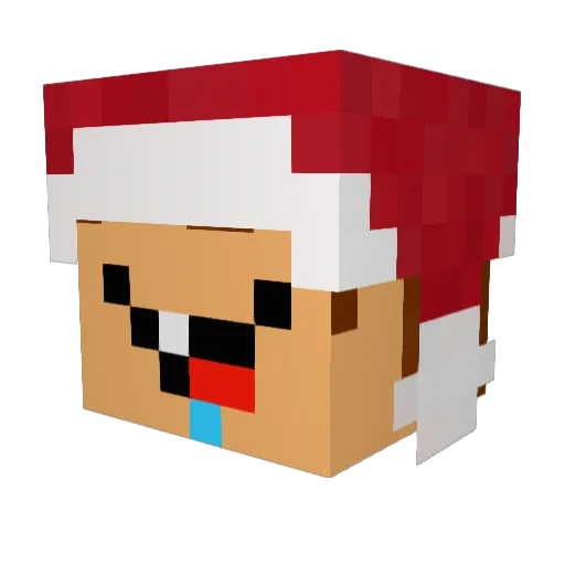 Honorato_23 Minecraft avatar head, 3D render