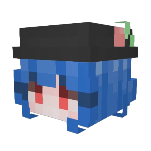 Honore_Pelchat Minecraft avatar head, 3D render