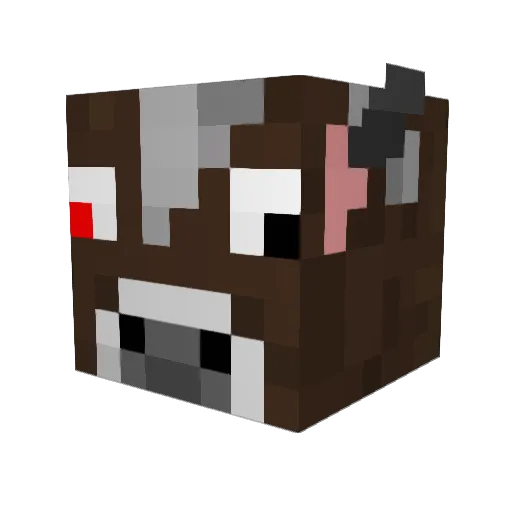 HonoredRabbit97 Minecraft avatar head, 3D render