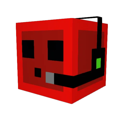 Honzik918 Minecraft avatar head, 3D render