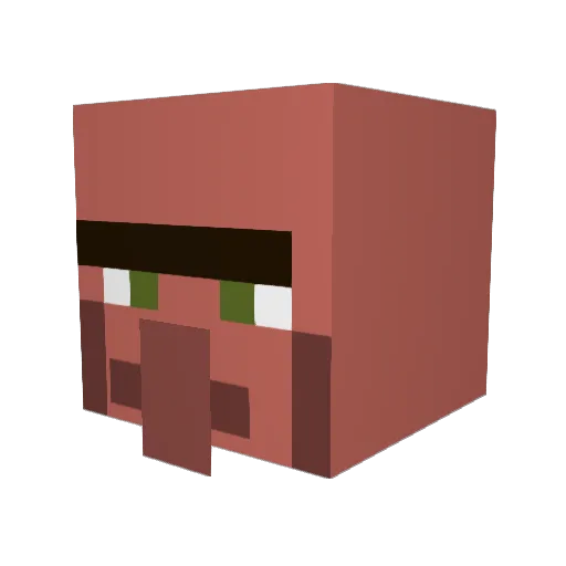Hoof_Hearted__ Minecraft avatar head, 3D render