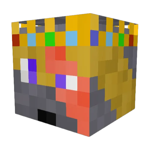 Hookspeedy891 Minecraft avatar head, 3D render