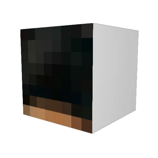Hoon1122 Minecraft avatar head, 3D render