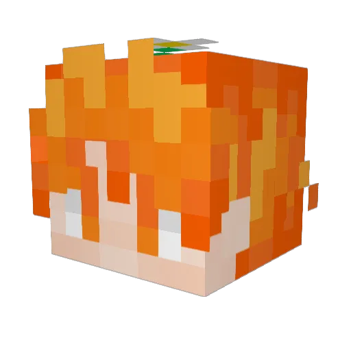 Hoon_7929 Minecraft avatar head, 3D render