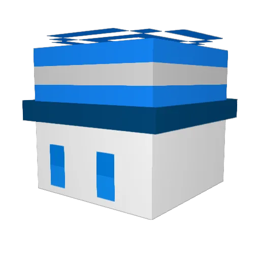 Hoovie6 Minecraft avatar head, 3D render