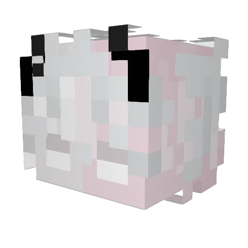 HopeHarper Minecraft avatar head, 3D render