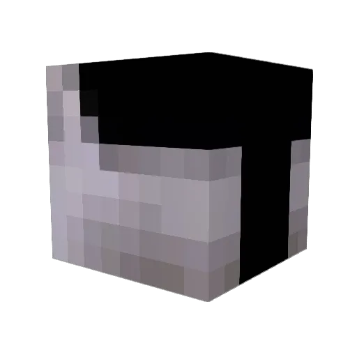 HopeIoos Minecraft avatar head, 3D render