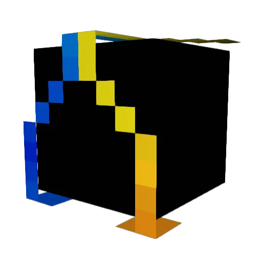 HopelessHomo94 Minecraft avatar head, 3D render
