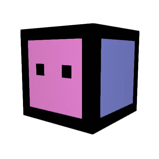 Hopelessy Minecraft avatar head, 3D render
