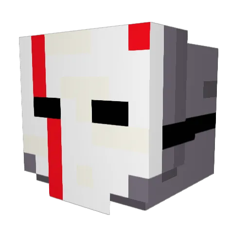 HorIzonfall0 Minecraft avatar head, 3D render