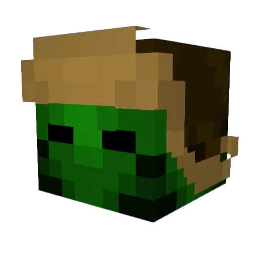 Minecraft-Avatar von Horatier: Kopf als 3D-Render