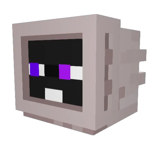 Hordanov Minecraft avatar head, 3D render