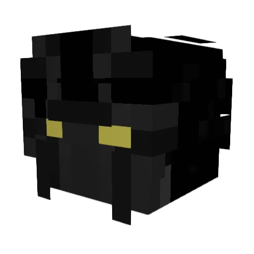 HordeTV Minecraft avatar head, 3D render