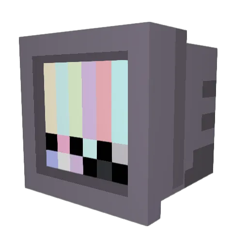 Hordis Minecraft avatar head, 3D render