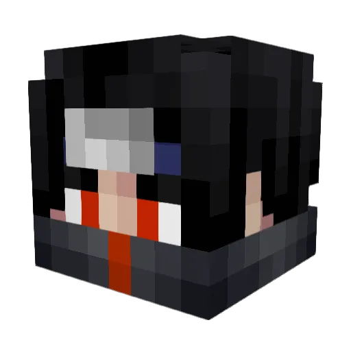 HorizonEnergy Minecraft avatar head, 3D render
