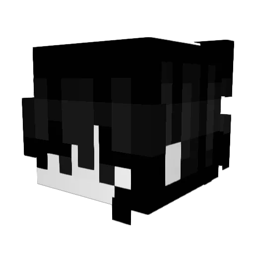 HorizonSpot Minecraft avatar head, 3D render