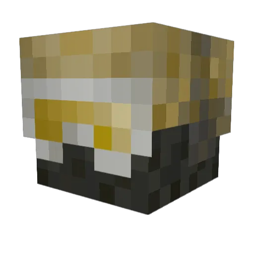 Horizon_2k Minecraft avatar head, 3D render