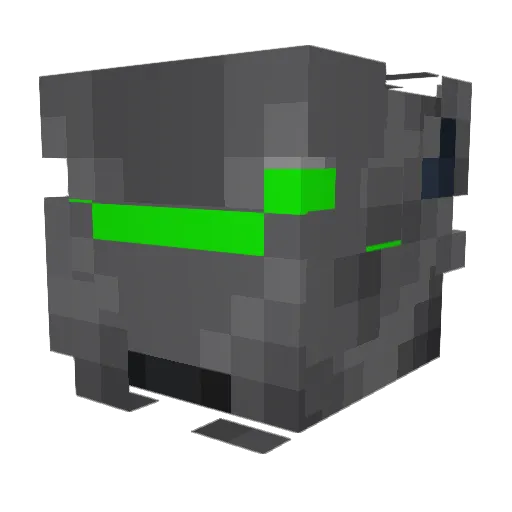 HornTheFearless Minecraft avatar head, 3D render