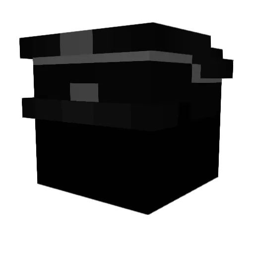 Hornet7581 Minecraft avatar head, 3D render