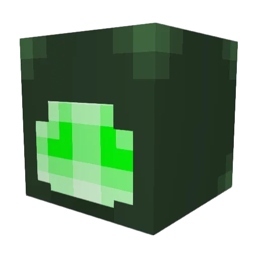 HorrorRocky Minecraft avatar head, 3D render