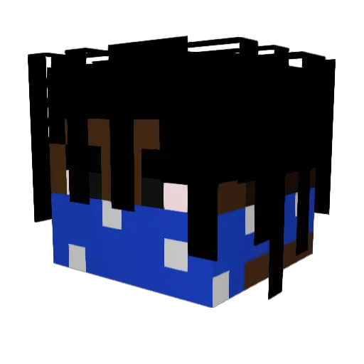 Hort_Jonas1106 Minecraft avatar head, 3D render