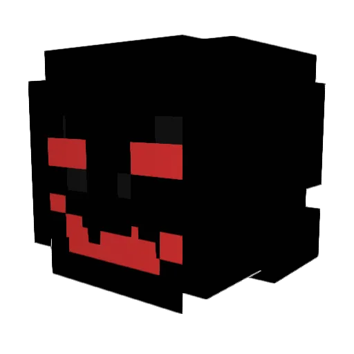 Hort_MrBanane44 Minecraft avatar head, 3D render