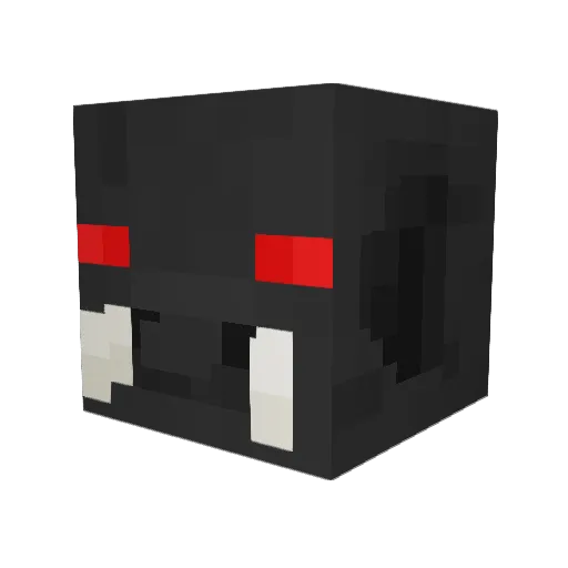 Horton2929 Minecraft avatar head, 3D render