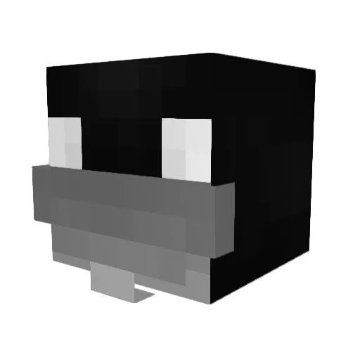HortyGoat902307 Minecraft avatar head, 3D render