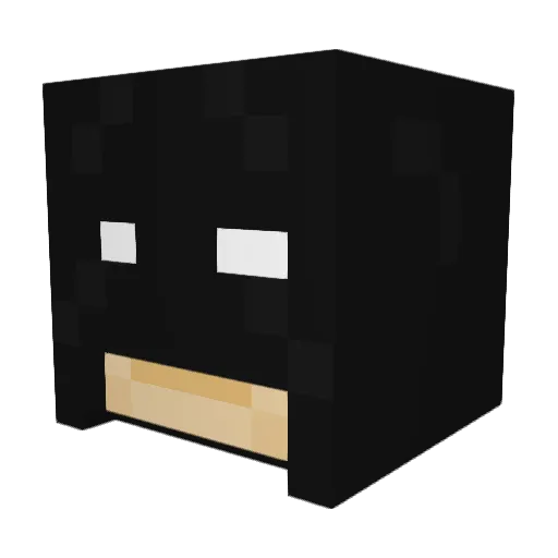 HortySole Minecraft avatar head, 3D render